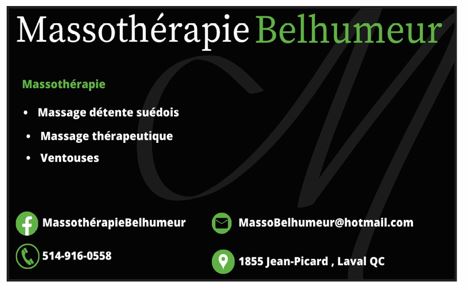 Massothérapie Belhumeur